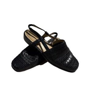 Bundle 3 for $70 | Diana Ferrari woven leather sandals